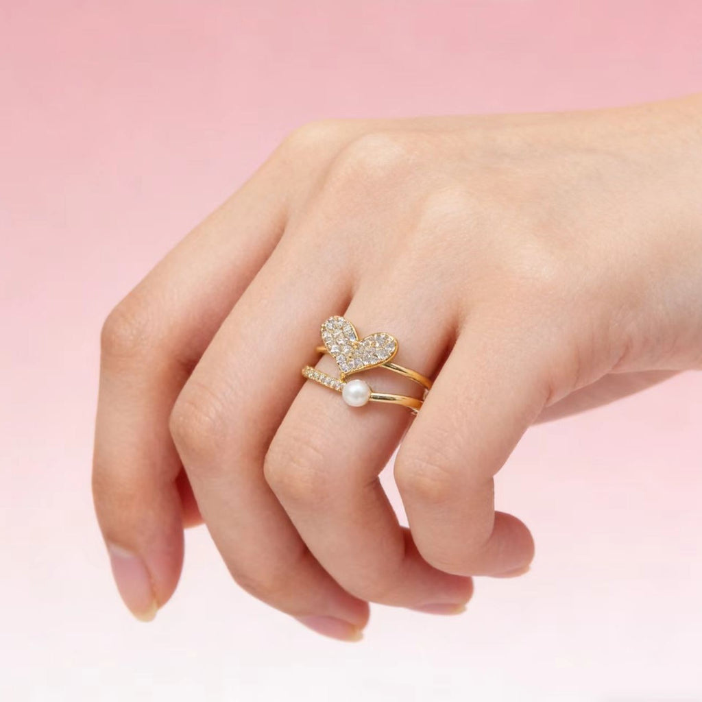 High-end Niche-design Light-luxury Womens Ring