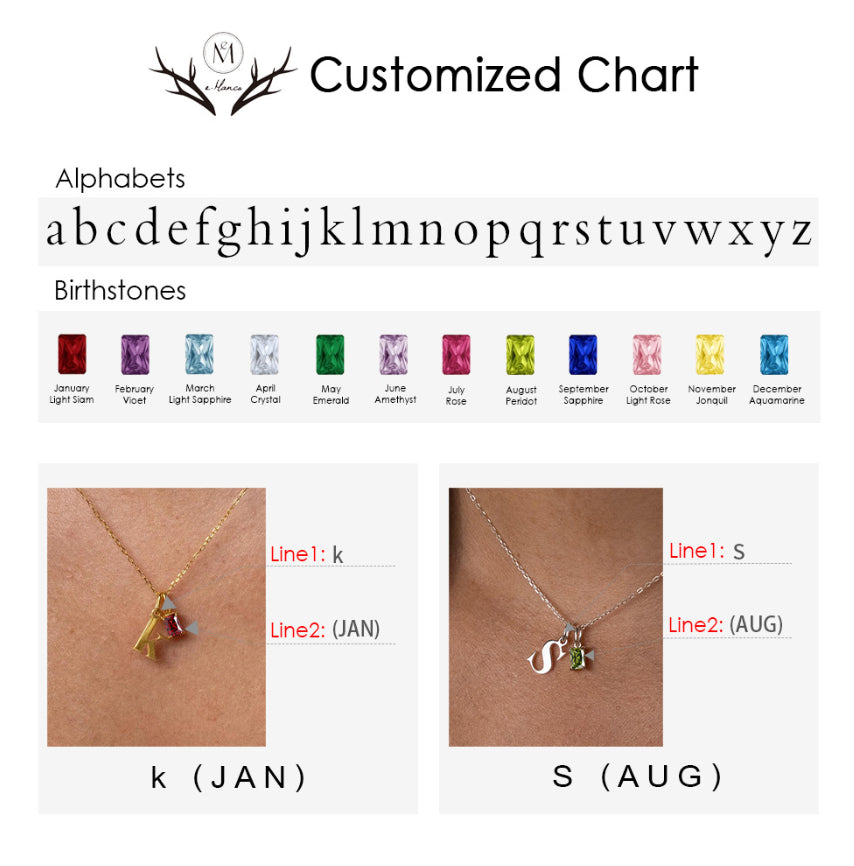 Stainless Steel Bracelet Necklace And Pendant With English Letters Handmade